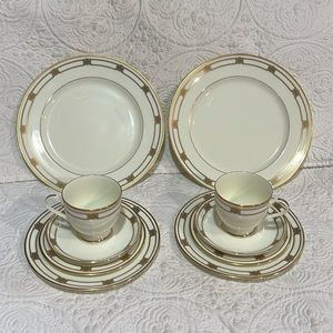 Gorham Triomphe two 5 piece place settings, new‎